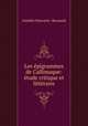 Les epigrammes de Callimaque: etude critique et litteraire, Amedee Hauvette Besnault 