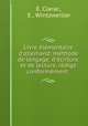 Livre elementaire d