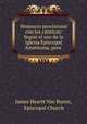 Himnario provisional con los canticos: Segun el uso de la Iglesia Episcopal Americana, para ., James Heartt Van Buren, Episcopal Church 