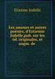 Les amours et autres poesies, d