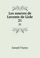 Les sources de Leconte de Lisle.. 21, Joseph Vianey 
