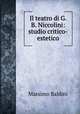 Il teatro di G. B. Niccolini: studio critico-estetico, Massimo Baldini 