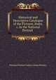 Historical and Descriptive Catalogue of the Pictures, Busts, &c. in the National Portrait ., National Portrait Gallery (Great Britain) 
