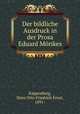 Der bildliche Ausdruck in der Prosa Eduard Morikes, Kappenberg, Hans Otto Friedrich Ernst, 1891- 
