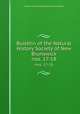 Bulletin of the Natural History Society of New Brunswick. nos. 17-18, Natural History Society of New Brunswick 