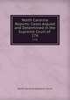 North Carolina Reports: Cases Argued and Determined in the Supreme Court of .. 176, North Carolina Supreme Court 