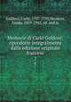 Memorie di Carlo Goldoni; riprodotte integralmente dalla edizione originale francese. 1, Goldoni, Carlo, 1707-1793,Mazzoni, Guido, 1859-1943, ed. and tr 