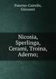 Nicosia, Sperlinga, Cerami, Troina, Aderno;, Paterno-Castello, Giovanni 