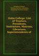 Oahu College: List of Trustees, Presidents, Instructors, Matrons, Librarians, Superintendents of ., Punahou School , William De Witt Alexander, Honolulu Punahou School 