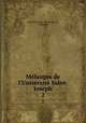 Mlanges de l`Universit Saint-Joseph. 2, 