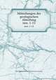 Mitteilungen der geologischen Abteilung. nos. 1-12, 