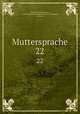 Muttersprache. 22, Deutscher Sprachverein 