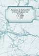 Annales de la Socit entomologique de France. t. 6 1837, 