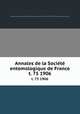 Annales de la Socit entomologique de France. t. 75 1906, 
