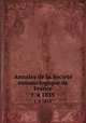 Annales de la Socit entomologique de France. t. 4 1835, 