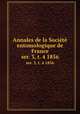 Annales de la Socit entomologique de France. ser. 3, t. 4 1856, 