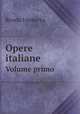 Opere italiane. Volume primo, Renda Umberto 