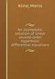 An asymptotic solution of linear second-order hyperbolic differential equations, Kline, Morris 