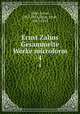 Ernst Zahns Gesammelte Werke microform. 4, Zahn, Ernst, 1867-1952,Zahn, Ernst, 1867-1952 