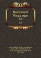 Raimunds Vorganger. 10, Rudolf Furst 