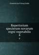 Repertorium specierum novarum regni vegetabilis. 4, Friedrich Karl Georg Fedde 