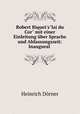 Robert Biquet`s"lai du Cor" mit einer Einleitung ber Sprache und Abfassungszeit: Inaugural ., Heinrich Dorner 