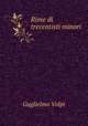 Rime di trecentisti minori, Guglielmo Volpi 