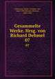 Gesammelte Werke. Hrsg. von Richard Dehmel. 07, Liliencron, Detlev, Freiherr von, 1844-1909,Dehmel, Richard, 1863-1920 