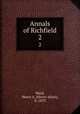 Annals of Richfield. 2, Ward, Henry A. (Henry Alson), b. 1853 