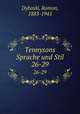 Tennysons Sprache und Stil. 26-29, Dyboski, Roman, 1883-1945 