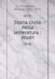 Storia civile nella letteratura : studii, Niccolo Tommaseo 