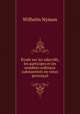 Etude sur les adjectifs, les participes et les nombres ordinaux substantives en vieux provencal, Wilhelm Nyman 