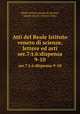 Atti del Reale Istituto veneto di scienze, lettere ed arti. ser.7:t.6:dispensa 9-10, Reale Istituto veneto di scienze, lettere ed arti (Venice, Italy) 