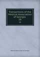 Transactions of the Medical Association of Georgia .. 58, Medical Association of Georgia 
