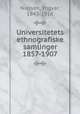 Universitetets ethnografiske samlinger 1857-1907, Nielsen, Yngvar, 1843-1916 