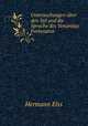 Untersuchungen uber den Stil und die Sprache des Venantius Fortunatus, Hermann Elss 