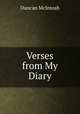 Verses from My Diary, Duncan McIntosh 