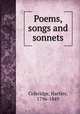 Poems, songs and sonnets, Coleridge, Hartley, 1796-1849 