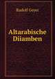 Altarabische Diiamben, Rudolf Geyer 