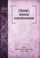 Chinki; istoria concincinese, Gabriel Franc?ois Coyer 