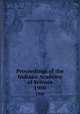 Proceedings of the Indiana Academy of Science. 1900, Indiana Academy of Science 