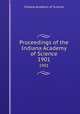 Proceedings of the Indiana Academy of Science. 1901, Indiana Academy of Science 