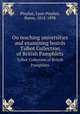 On teaching universities and examining boards. Talbot Collection of British Pamphlets, Playfair, Lyon Playfair, Baron, 1818-1898 