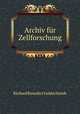 Archiv fur Zellforschung, Richard Benedict Goldschmidt 