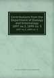 Contributions from the Department of Zoology and Entomology. 1897 no.3, 1899 no. 3, Iowa State University. Dept. of Zoology and Entomology 