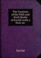 The Contents of the Fifth and Sixth Books of Euclid (with a Note on ., Euclid 