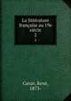 La litterature francaise au 19e siecle, Rene Canat 