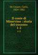 Il conte di Minervino : storia del trecento. 1-2, De Cesare, Carlo, 1824-1882 