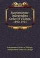 Runristningar: Independent Order of Vikings, 1890-1915, Independent Order of Vikings, Independent Order of Vikings 