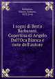 I sogni di Berto Barbarani. Copertina di Angelo Dall`Oca Bianca e note dell`autore, Barbarani, Tiberio Umberto, 1872-1945 